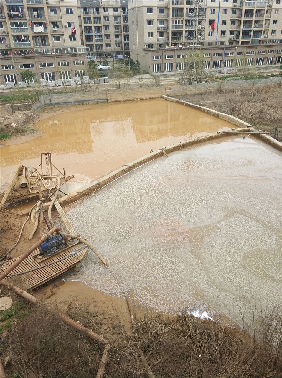 黎安镇沉淀池淤泥清理-厂区废水池淤泥清淤